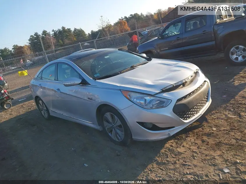 HYUNDAI SONATA 2015, VIN KMHEC4A43FA131508