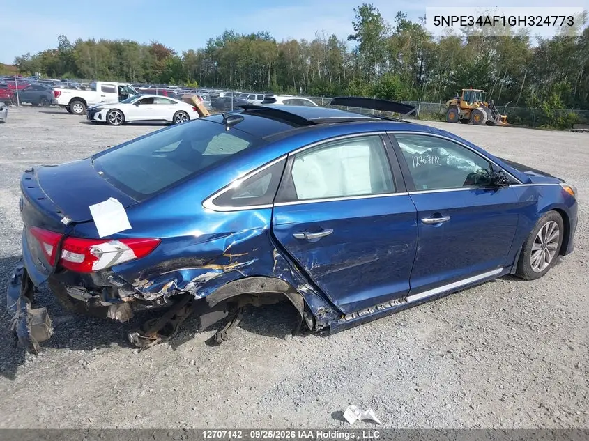 2016 HYUNDAI SONATA VIN 5NPE34AF1GH324773 — фото 12