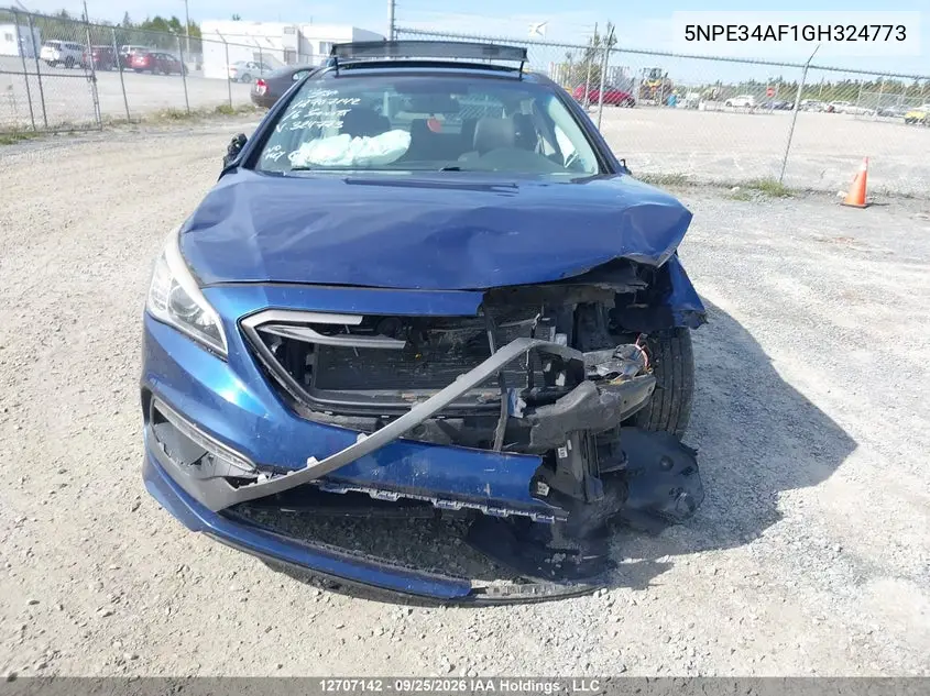 2016 HYUNDAI SONATA VIN 5NPE34AF1GH324773 — фото 13