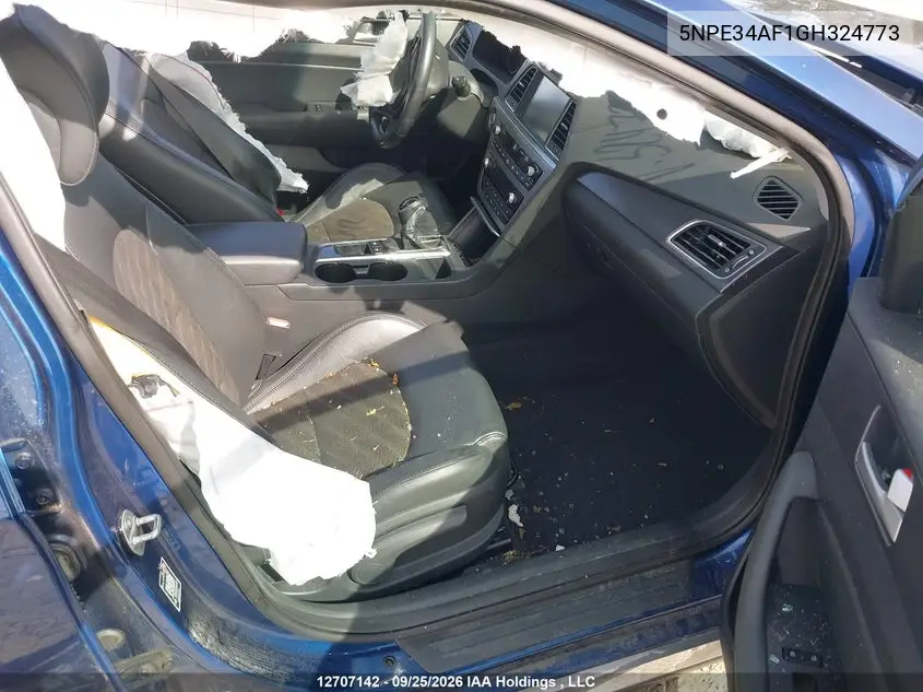2016 HYUNDAI SONATA VIN 5NPE34AF1GH324773 — фото 5