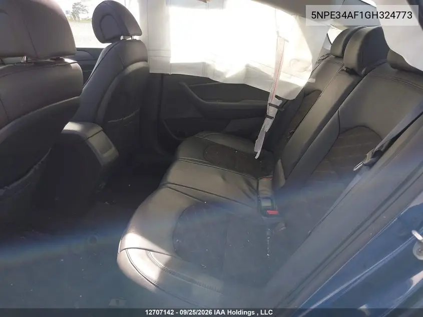 2016 HYUNDAI SONATA VIN 5NPE34AF1GH324773 — фото 8