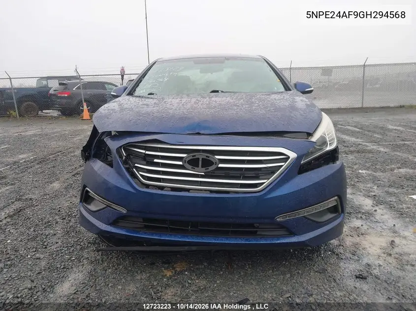 2016 HYUNDAI SONATA VIN 5NPE24AF9GH294568 — фото 13