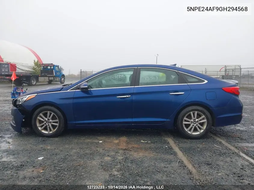 2016 HYUNDAI SONATA VIN 5NPE24AF9GH294568 — фото 15