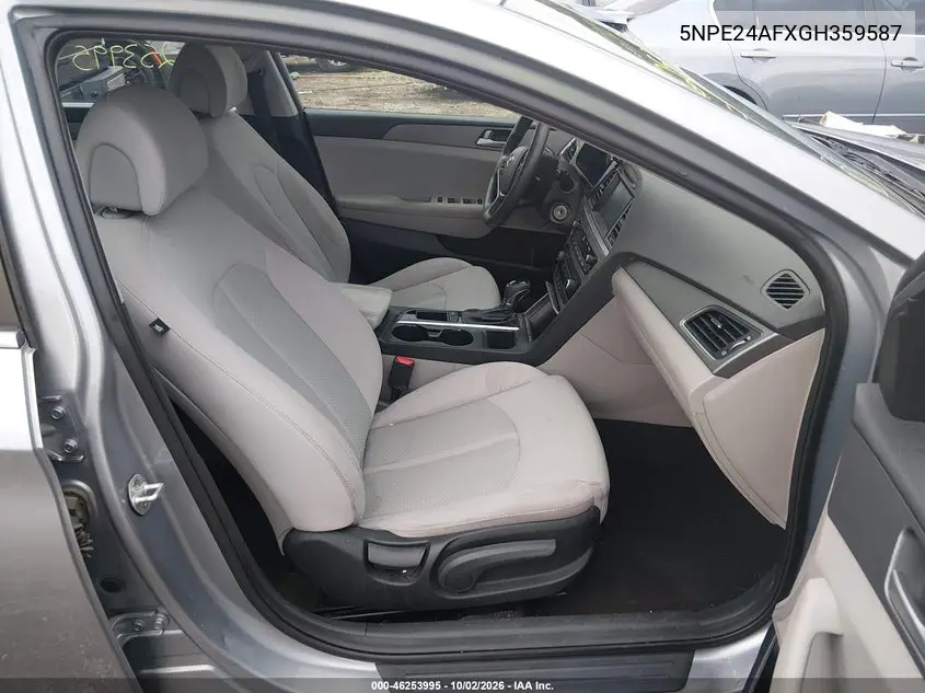 2016 HYUNDAI SONATA VIN 5NPE24AFXGH359587 — фото 5
