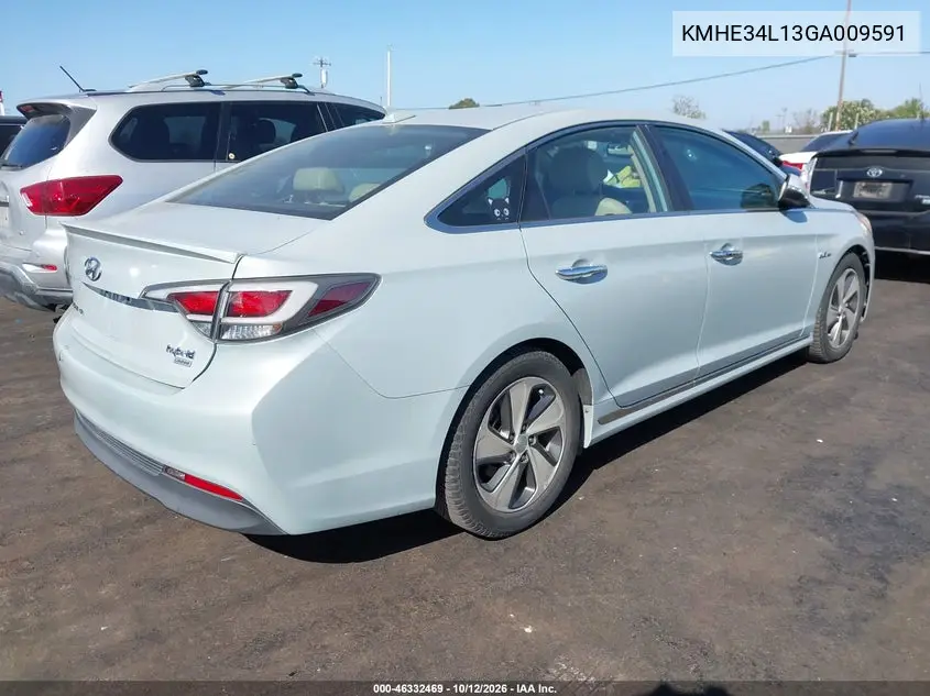 2016 HYUNDAI SONATA VIN KMHE34L13GA009591 — фото 4