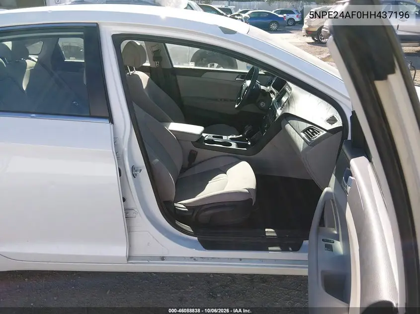 2017 HYUNDAI SONATA VIN 5NPE24AF0HH437196 — фото 5