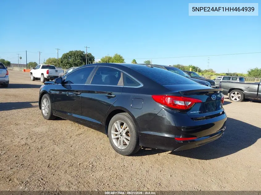 2017 HYUNDAI SONATA VIN 5NPE24AF1HH464939 — фото 3
