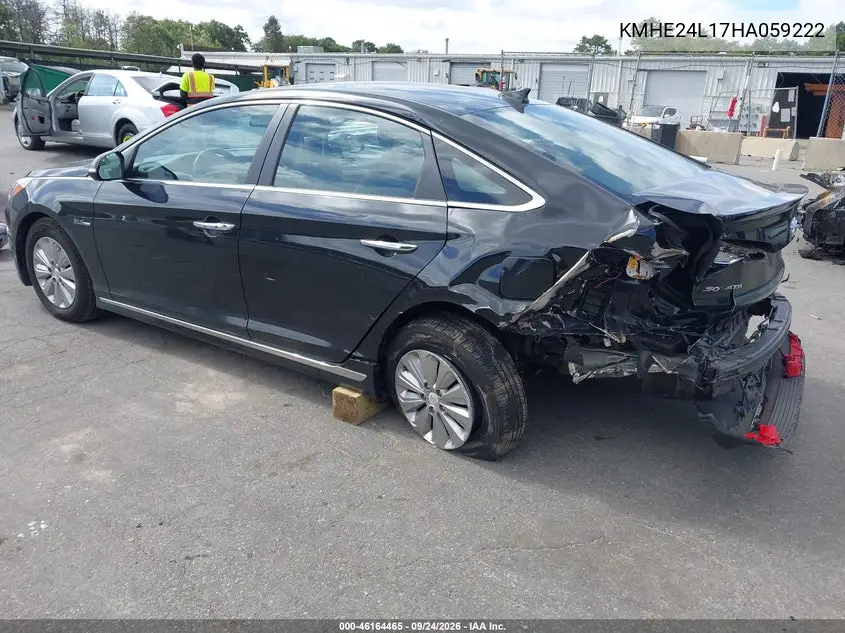 2017 HYUNDAI SONATA VIN KMHE24L17HA059222 — фото 3