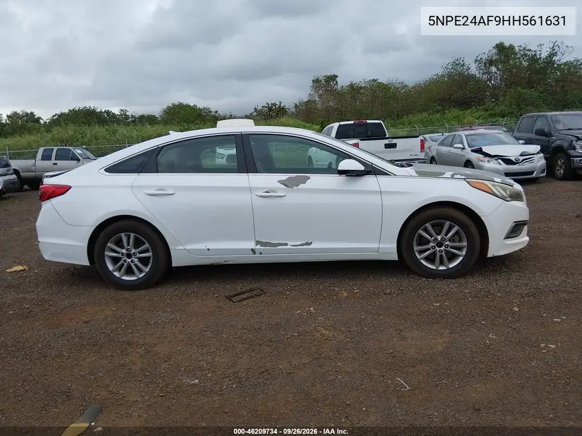 2017 HYUNDAI SONATA VIN 5NPE24AF9HH561631 — фото 13