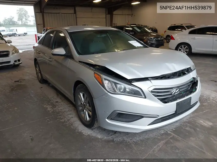 HYUNDAI SONATA 2017, VIN 5NPE24AF1HH539879