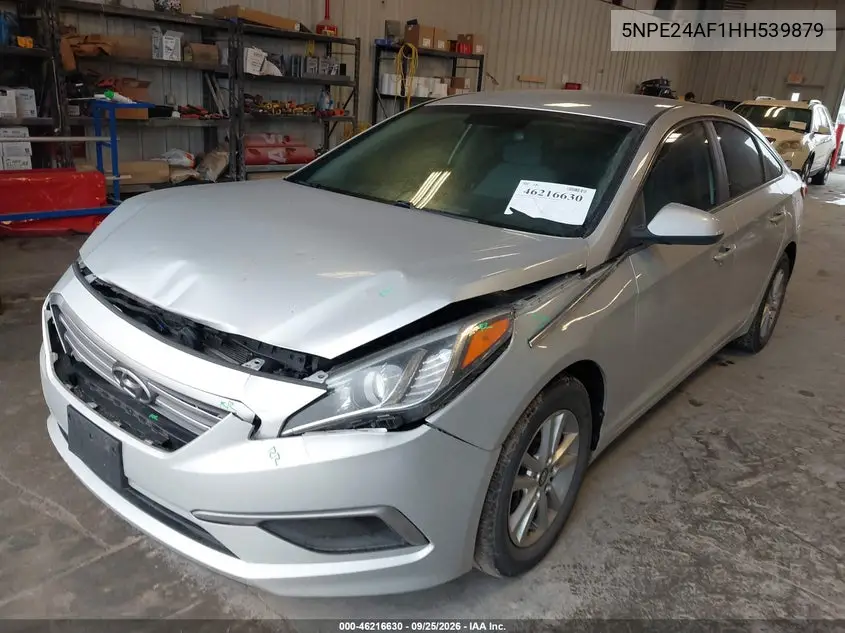 2017 HYUNDAI SONATA VIN 5NPE24AF1HH539879 — фото 2