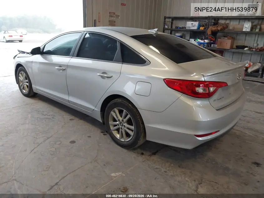 2017 HYUNDAI SONATA VIN 5NPE24AF1HH539879 — фото 3