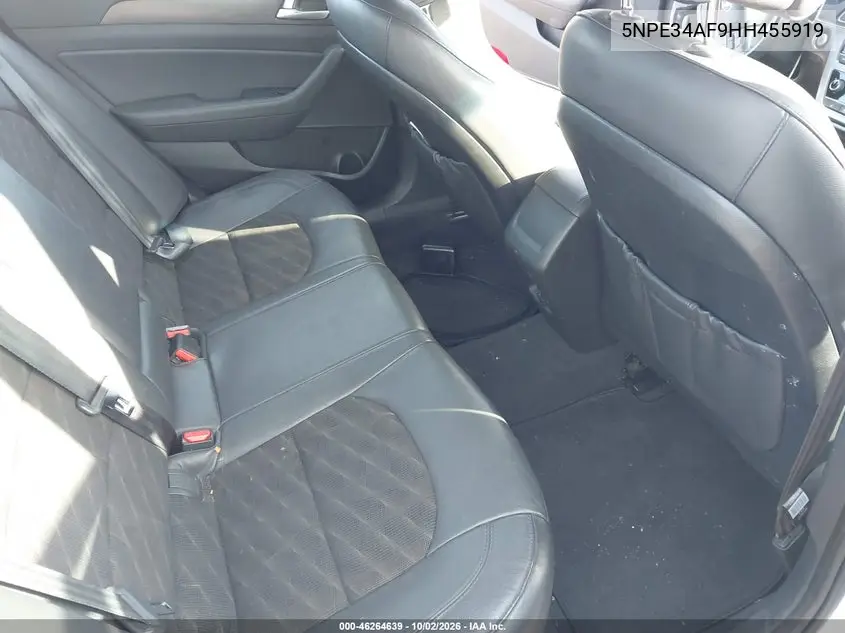 2017 HYUNDAI SONATA VIN 5NPE34AF9HH455919 — фото 8