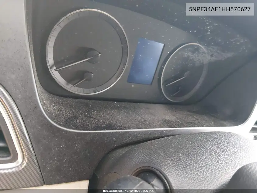 2017 HYUNDAI SONATA VIN 5NPE34AF1HH570627 — фото 14
