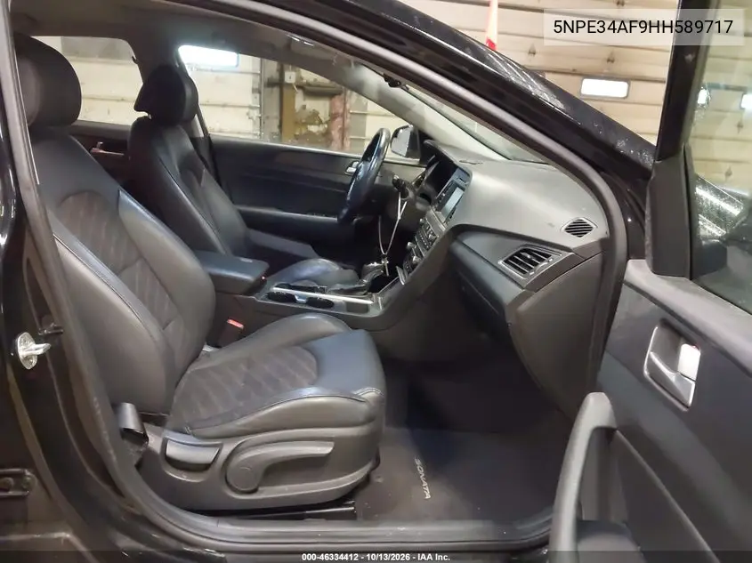 2017 HYUNDAI SONATA VIN 5NPE34AF9HH589717 — фото 5