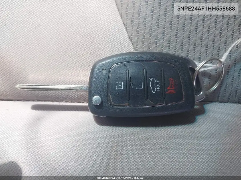 2017 HYUNDAI SONATA VIN 5NPE24AF1HH558688 — фото 11