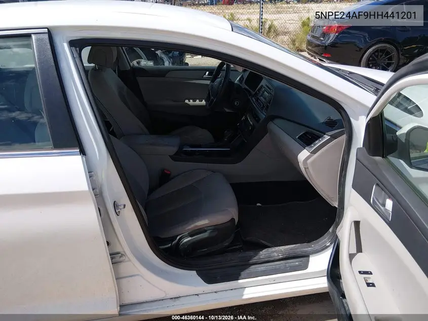 2017 HYUNDAI SONATA VIN 5NPE24AF9HH441201 — фото 5
