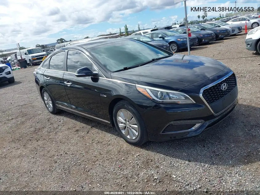 HYUNDAI SONATA 2017, VIN KMHE24L38HA066553