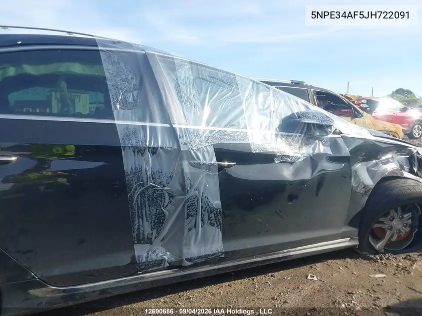 2018 HYUNDAI SONATA VIN 5NPE34AF5JH722091 — фото 19