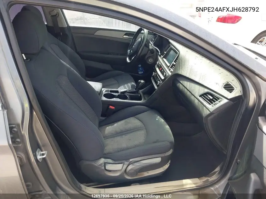 2018 HYUNDAI SONATA VIN 5NPE24AFXJH628792 — фото 5
