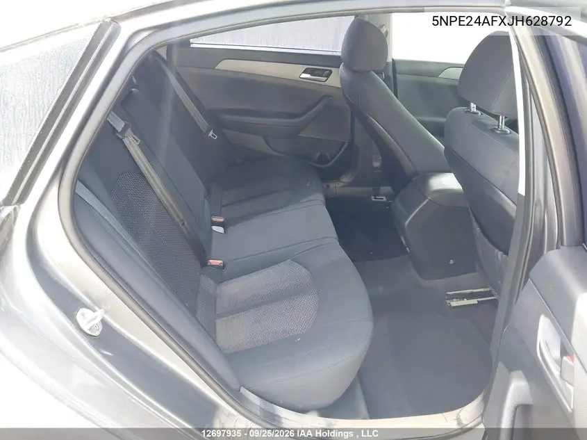 2018 HYUNDAI SONATA VIN 5NPE24AFXJH628792 — фото 8