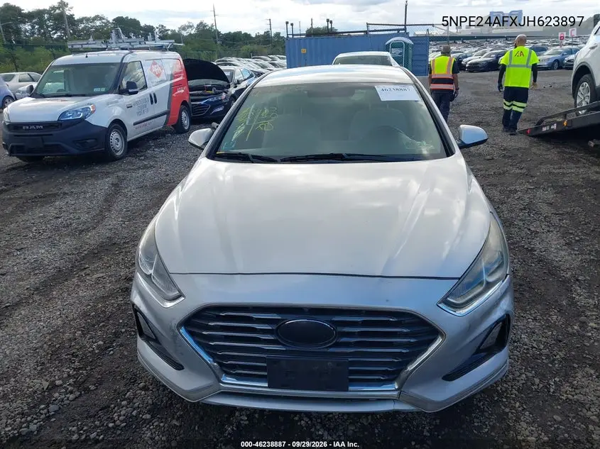 2018 HYUNDAI SONATA VIN 5NPE24AFXJH623897 — фото 12