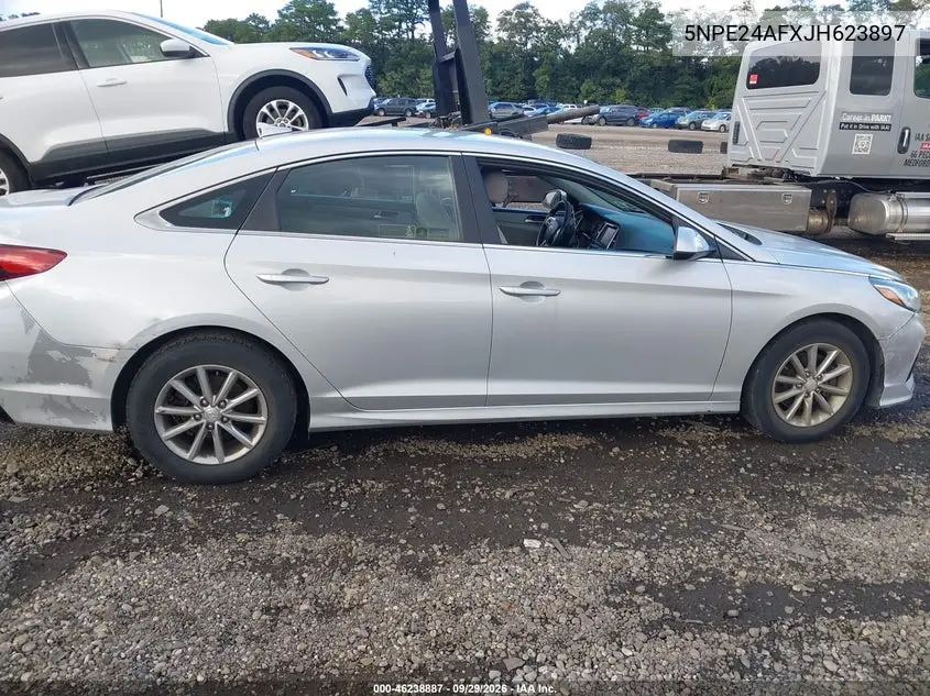 2018 HYUNDAI SONATA VIN 5NPE24AFXJH623897 — фото 13
