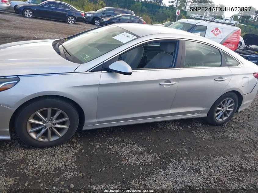 2018 HYUNDAI SONATA VIN 5NPE24AFXJH623897 — фото 14