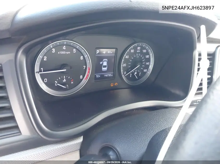 2018 HYUNDAI SONATA VIN 5NPE24AFXJH623897 — фото 15