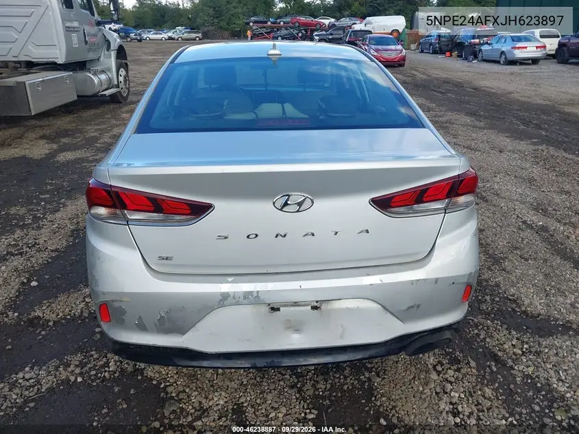 2018 HYUNDAI SONATA VIN 5NPE24AFXJH623897 — фото 16