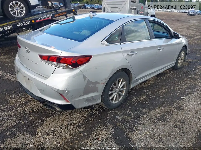2018 HYUNDAI SONATA VIN 5NPE24AFXJH623897 — фото 4