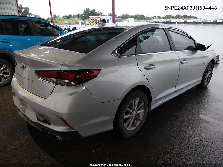2018 HYUNDAI SONATA VIN 5NPE24AF3JH634448 — фото 4