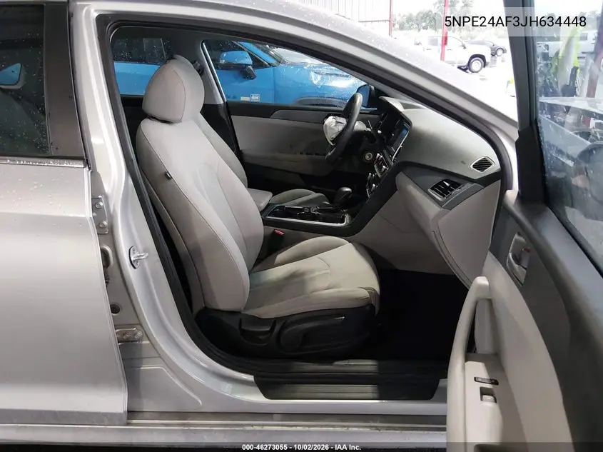 2018 HYUNDAI SONATA VIN 5NPE24AF3JH634448 — фото 5