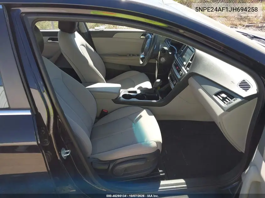 2018 HYUNDAI SONATA VIN 5NPE24AF1JH694258 — фото 5