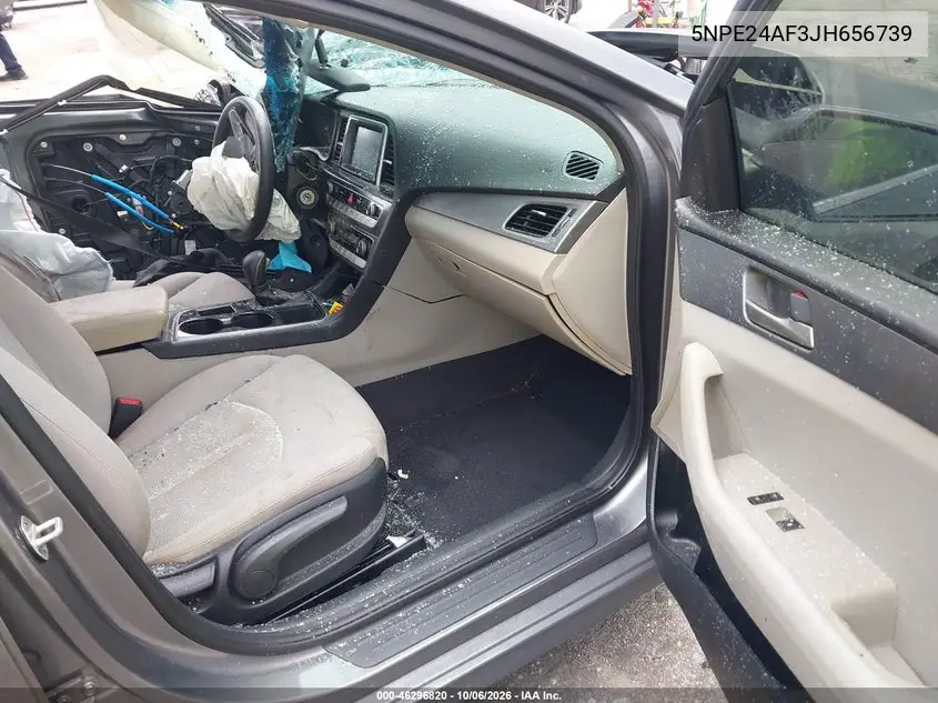 2018 HYUNDAI SONATA VIN 5NPE24AF3JH656739 — фото 5