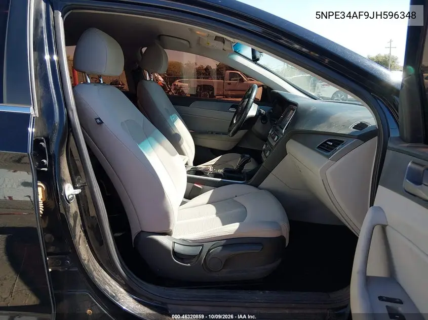 2018 HYUNDAI SONATA VIN 5NPE34AF9JH596348 — фото 5