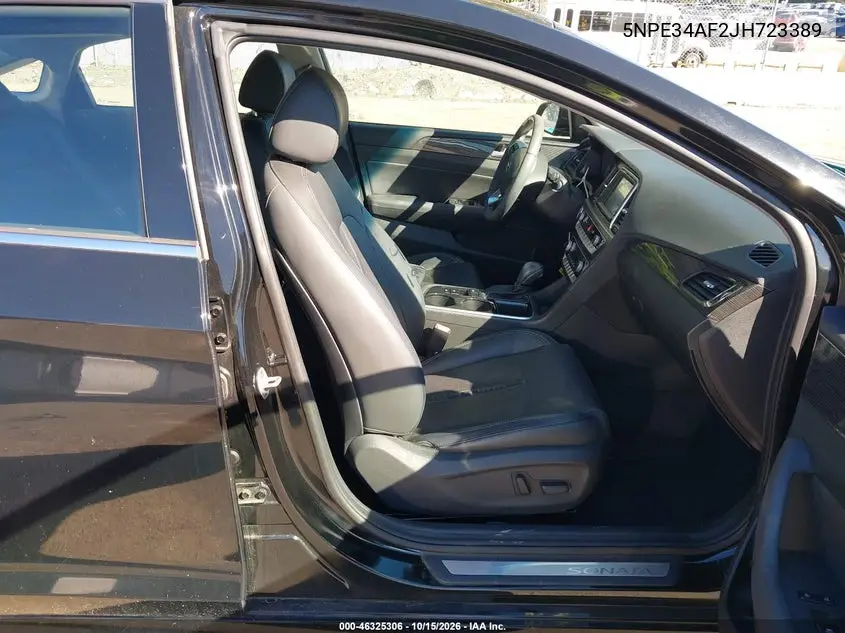 2018 HYUNDAI SONATA VIN 5NPE34AF2JH723389 — фото 5
