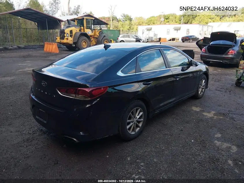 2018 HYUNDAI SONATA VIN 5NPE24AFXJH624032 — фото 4