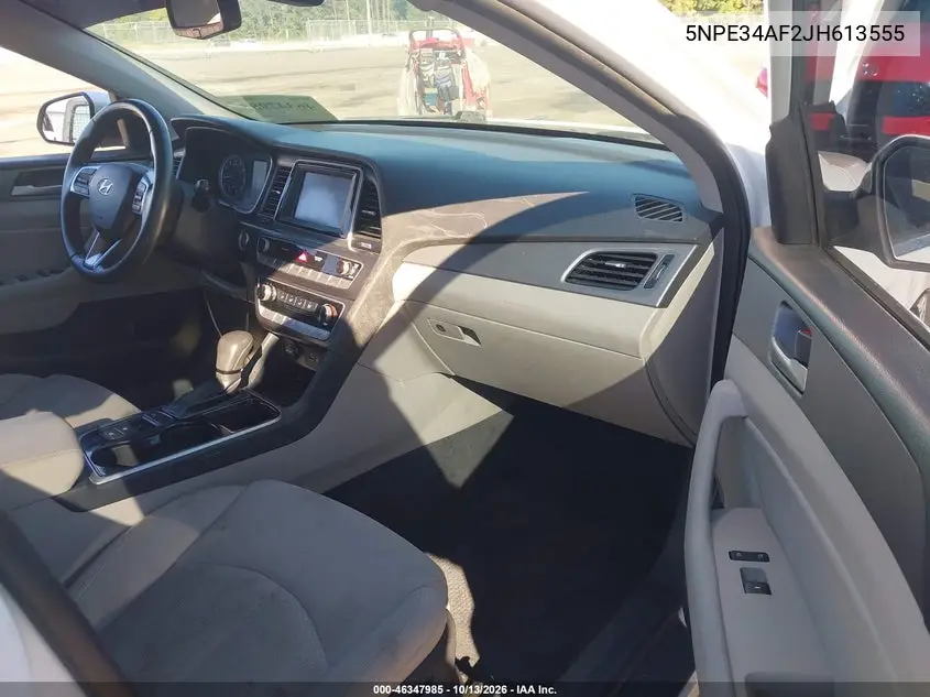 2018 HYUNDAI SONATA VIN 5NPE34AF2JH613555 — фото 5