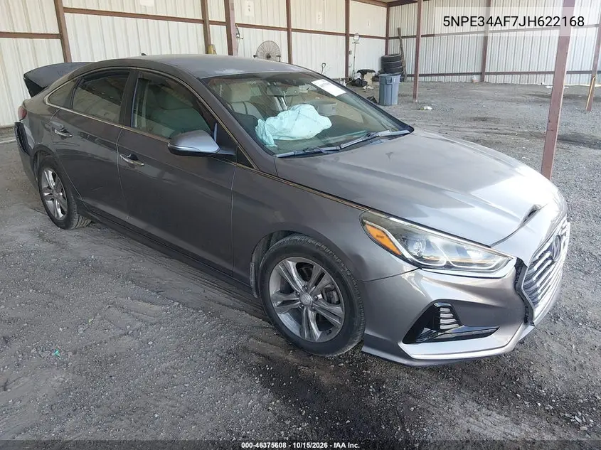 HYUNDAI SONATA 2018, VIN 5NPE34AF7JH622168