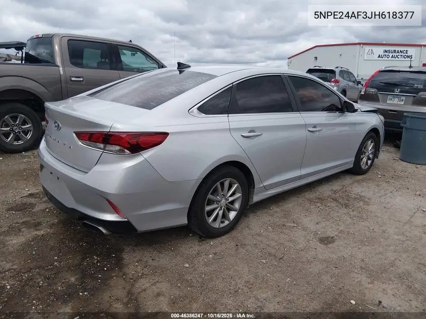 2018 HYUNDAI SONATA VIN 5NPE24AF3JH618377 — фото 4