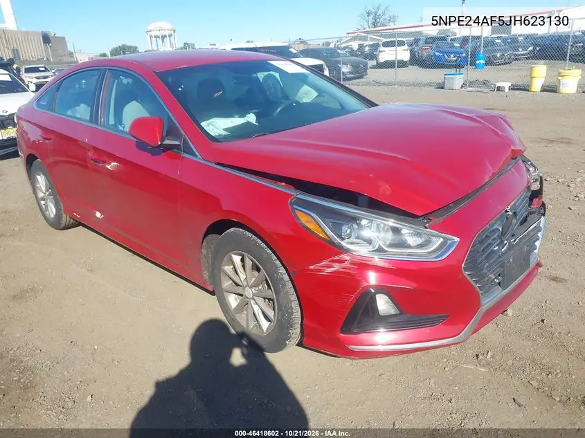 HYUNDAI SONATA 2018, VIN 5NPE24AF5JH623130