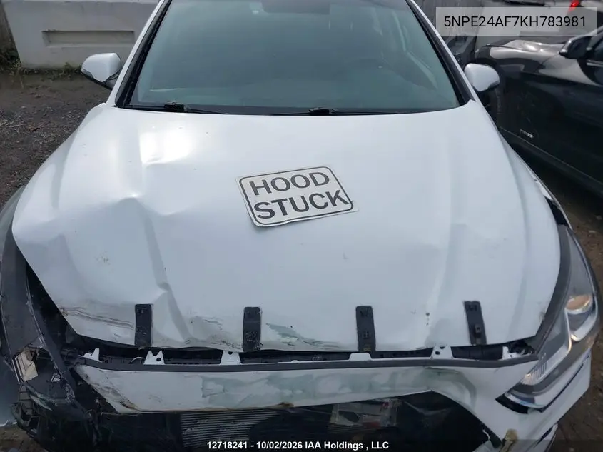 2019 HYUNDAI SONATA VIN 5NPE24AF7KH783981 — фото 10