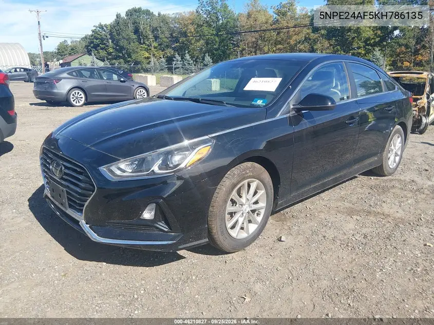 2019 HYUNDAI SONATA VIN 5NPE24AF5KH786135 — фото 2