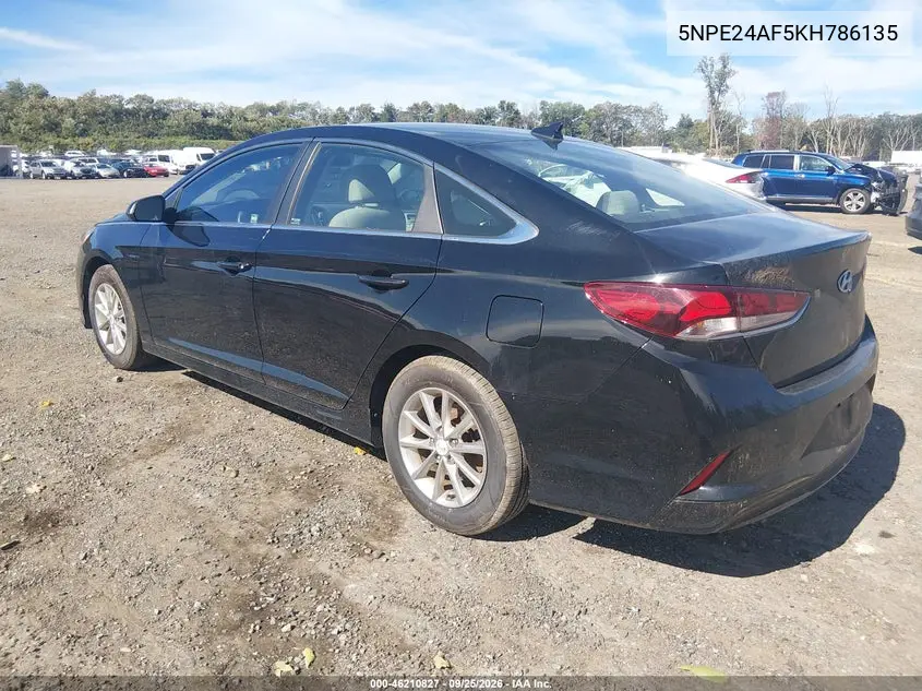 2019 HYUNDAI SONATA VIN 5NPE24AF5KH786135 — фото 3