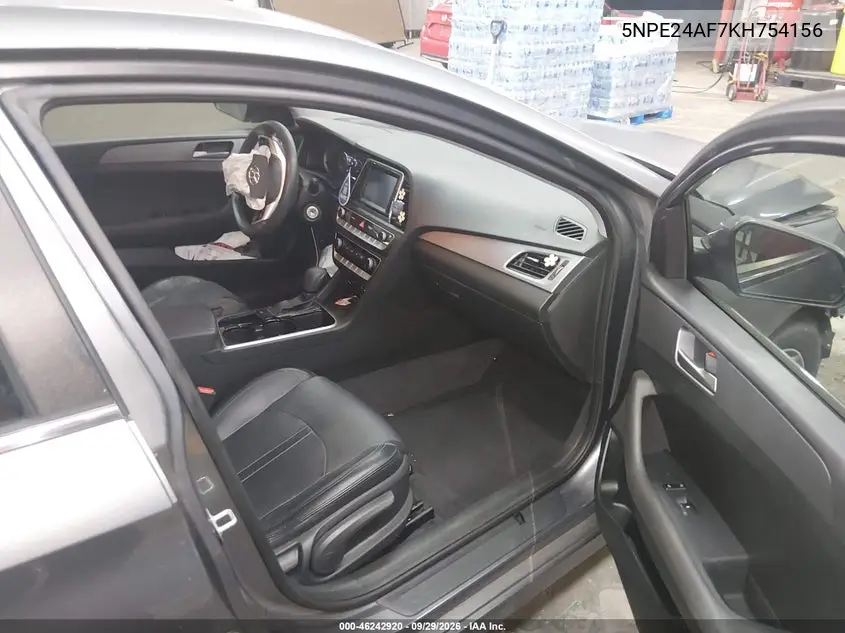 2019 HYUNDAI SONATA VIN 5NPE24AF7KH754156 — фото 5