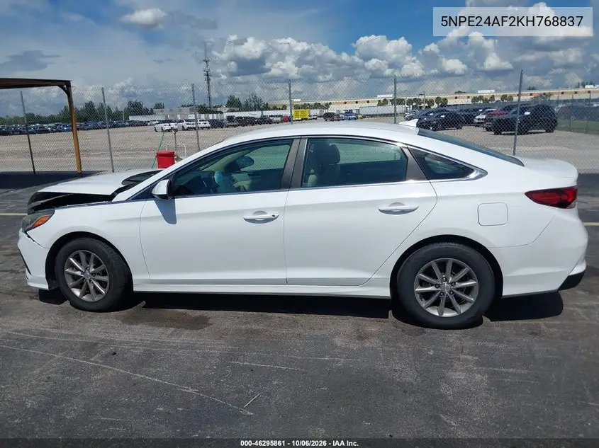 2019 HYUNDAI SONATA VIN 5NPE24AF2KH768837 — фото 14