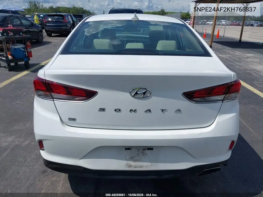 2019 HYUNDAI SONATA VIN 5NPE24AF2KH768837 — фото 16