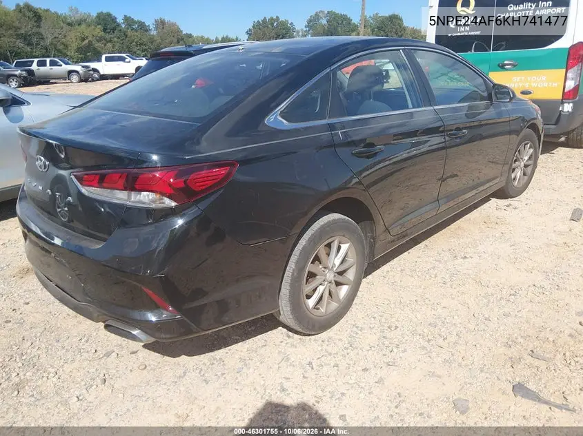 2019 HYUNDAI SONATA VIN 5NPE24AF6KH741477 — фото 4