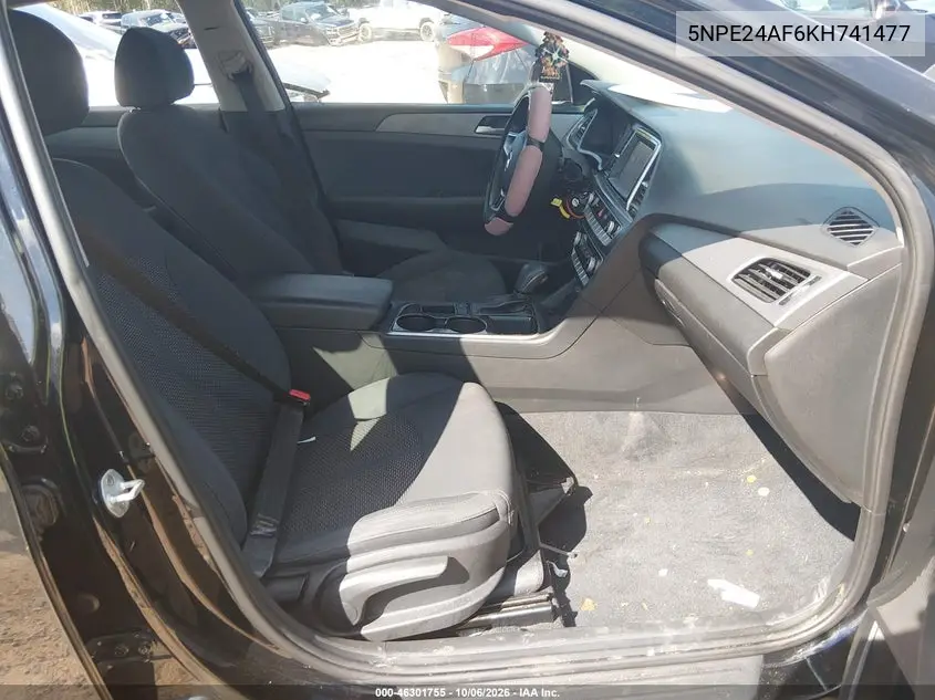2019 HYUNDAI SONATA VIN 5NPE24AF6KH741477 — фото 5